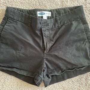 Black Old Navy Shorts. Size 8.